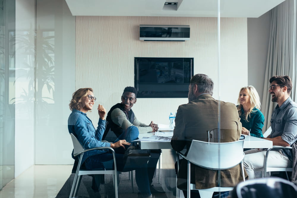 people in meeting