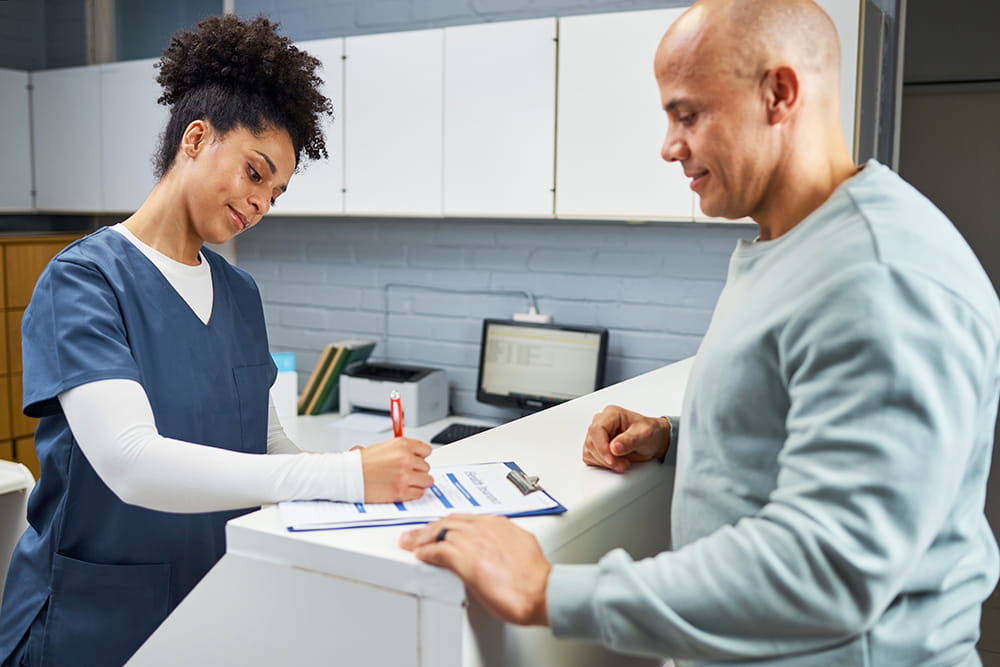 medical receptionist