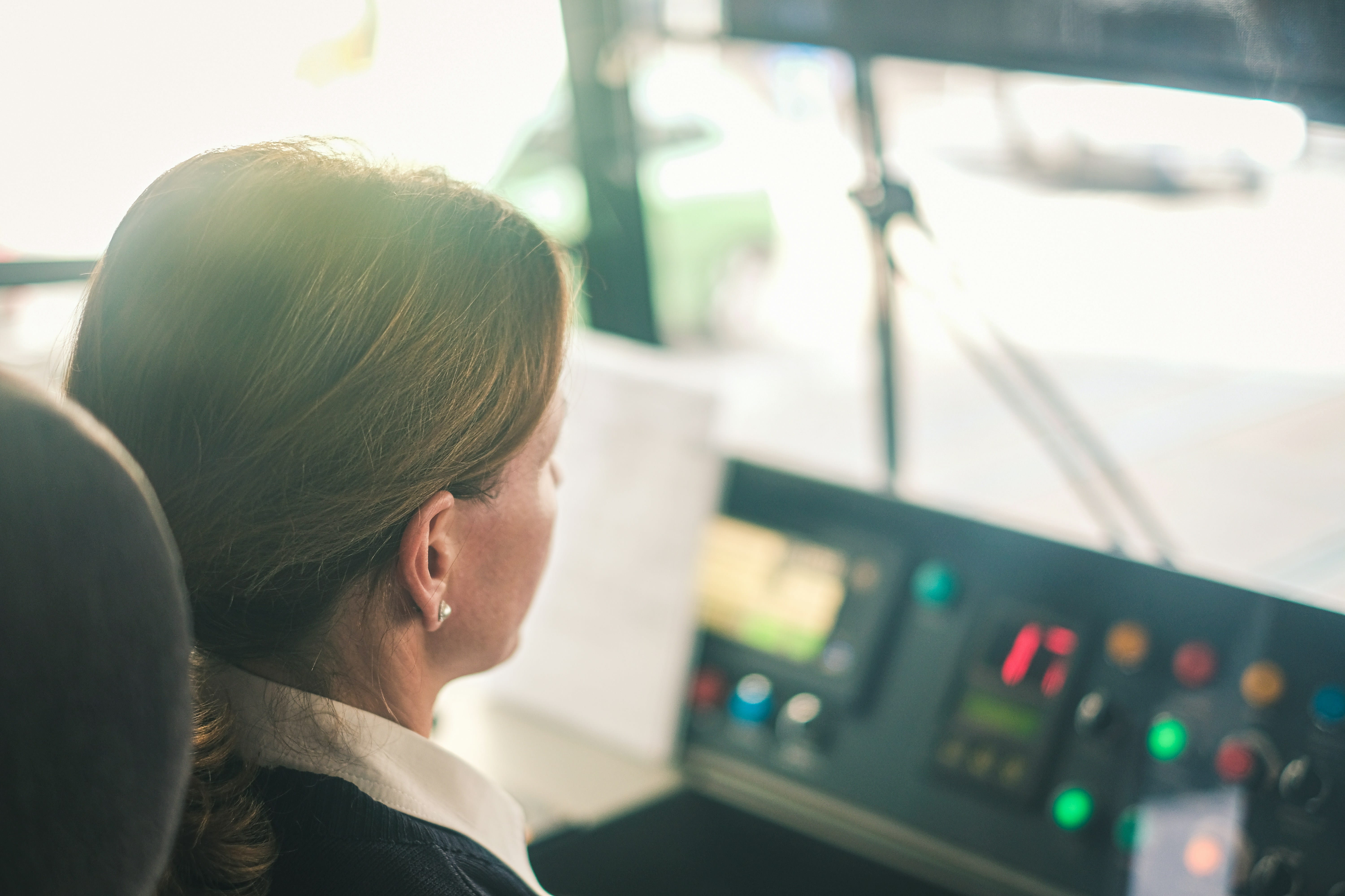 woman transport driver