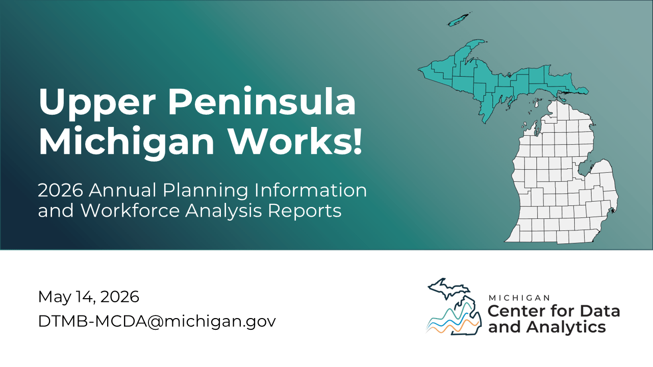 Upper Peninsula Planning report cover