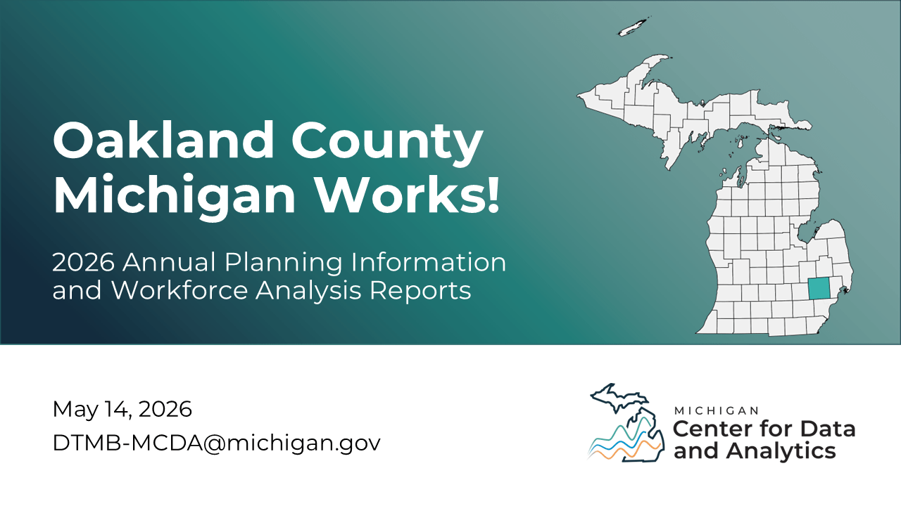 oakland county annual planning report cover