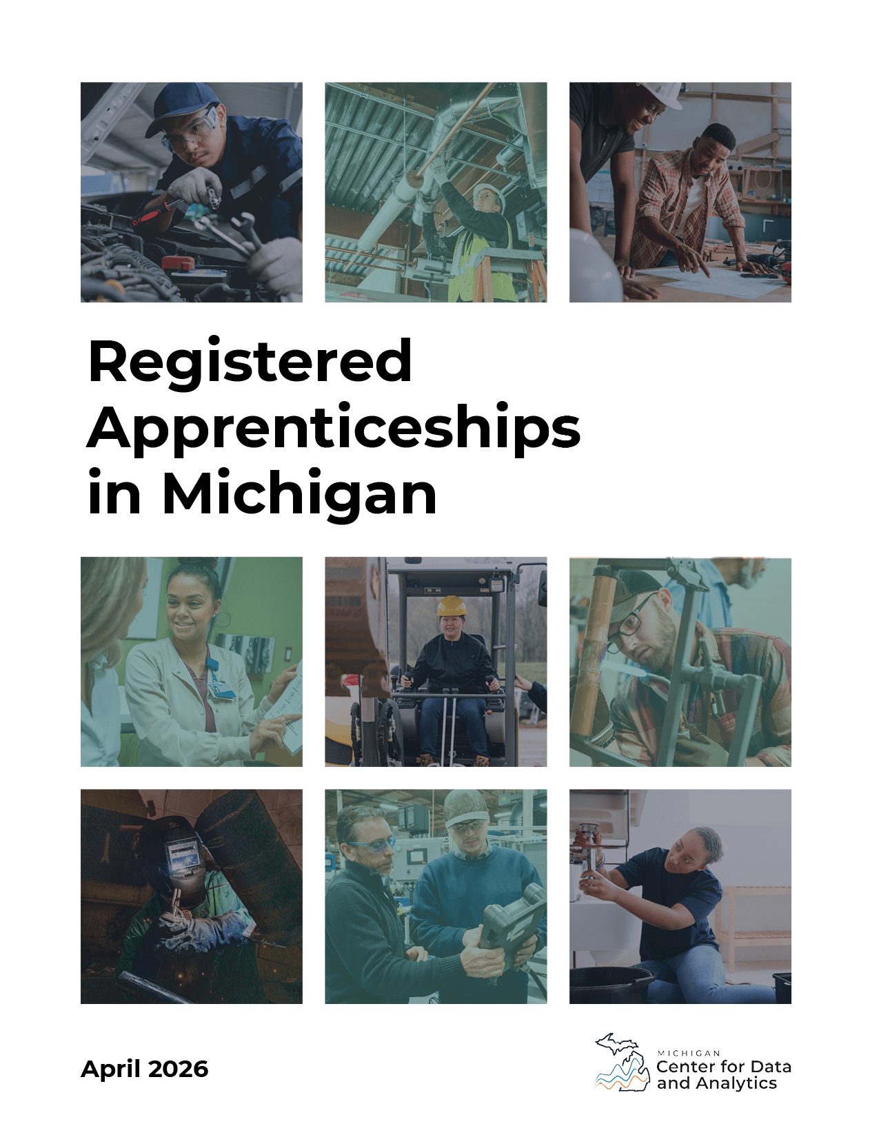 Registered apprenticeship in Michigan 2026 report cover