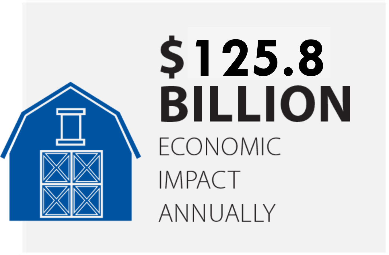 $125.8 Billion Economic Impact Annually