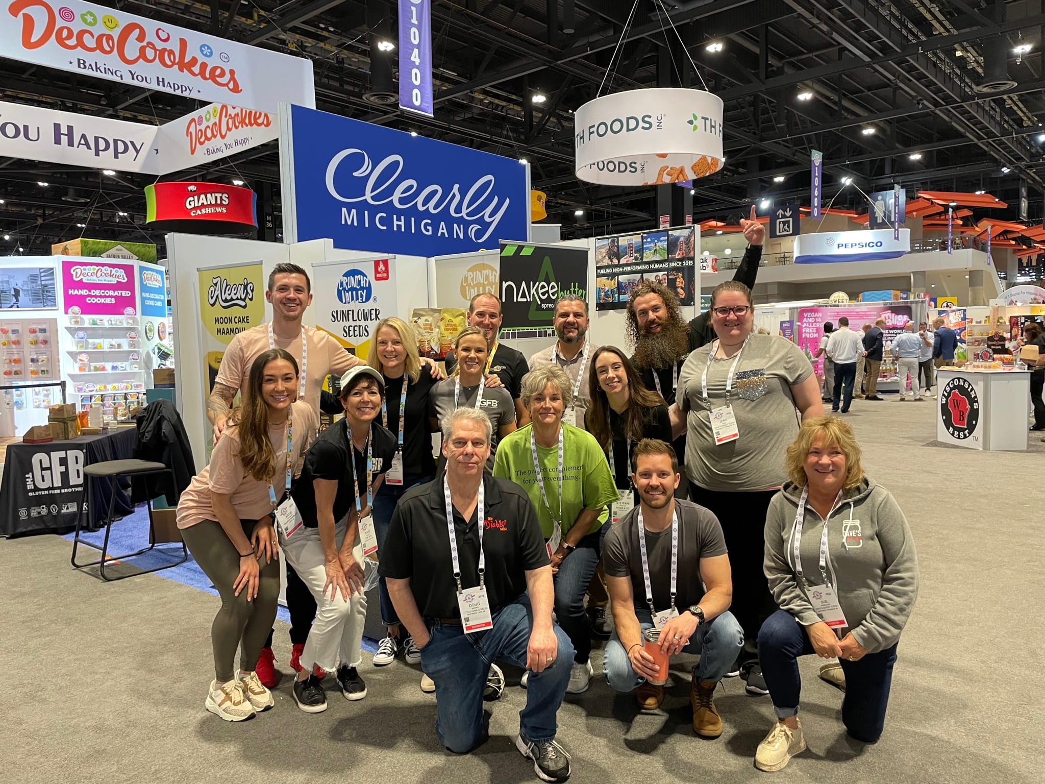 Michigan Pavilion at 2022 Sweets & Snacks Expo