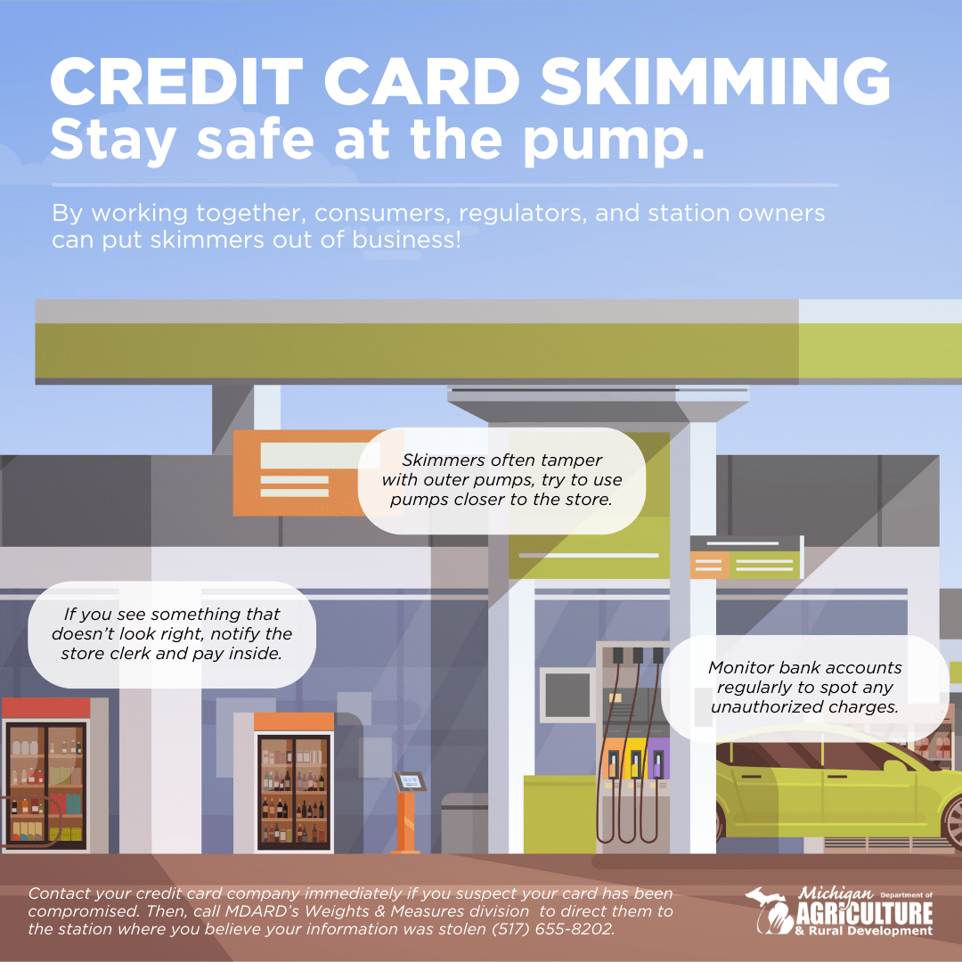 Credit Card Skimming Safety at the Pump