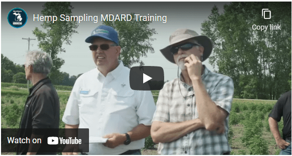 Hemp Sampling Video