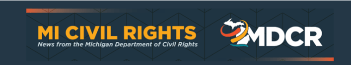 MI Civil Rights eNewsletter Banner