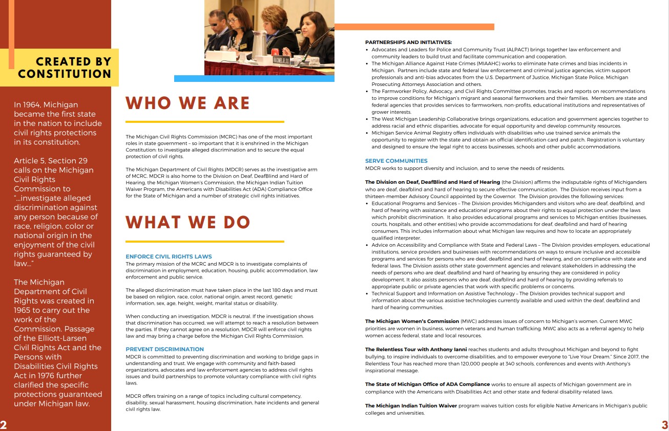 mdcr annual report cover 2018-19