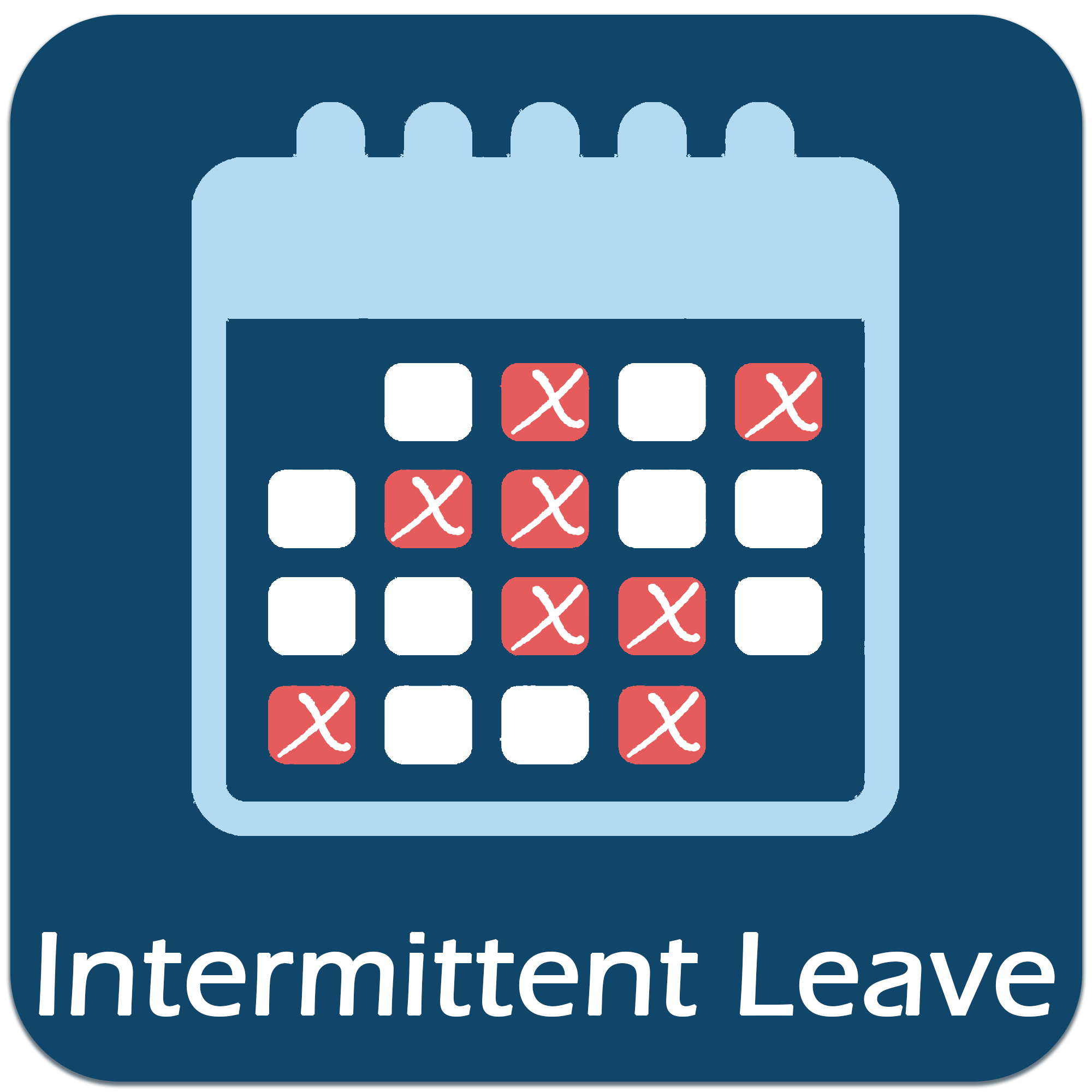Intermittent Leave Button