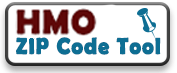 HMO/DMO Zip Code Tool Dropdown Icon