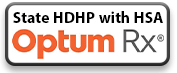 OptumRX HDHP Button