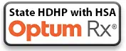 OptumRX HDHP Button