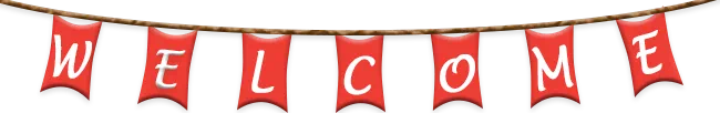 welcome banner