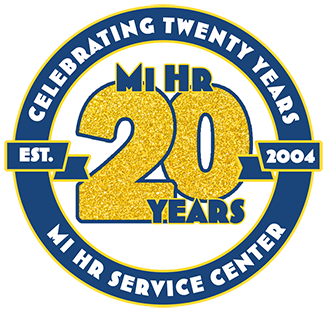 MI HR 20th Anniversary Logo: 2004 - 2024