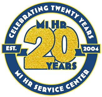 MI HR 20th Anniversary Logo: 2004 - 2024