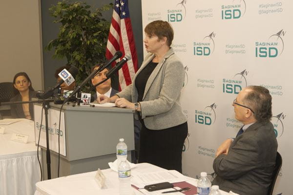 Michigan Department of Health and Human Services Director Elizabeth Hertel Speaking