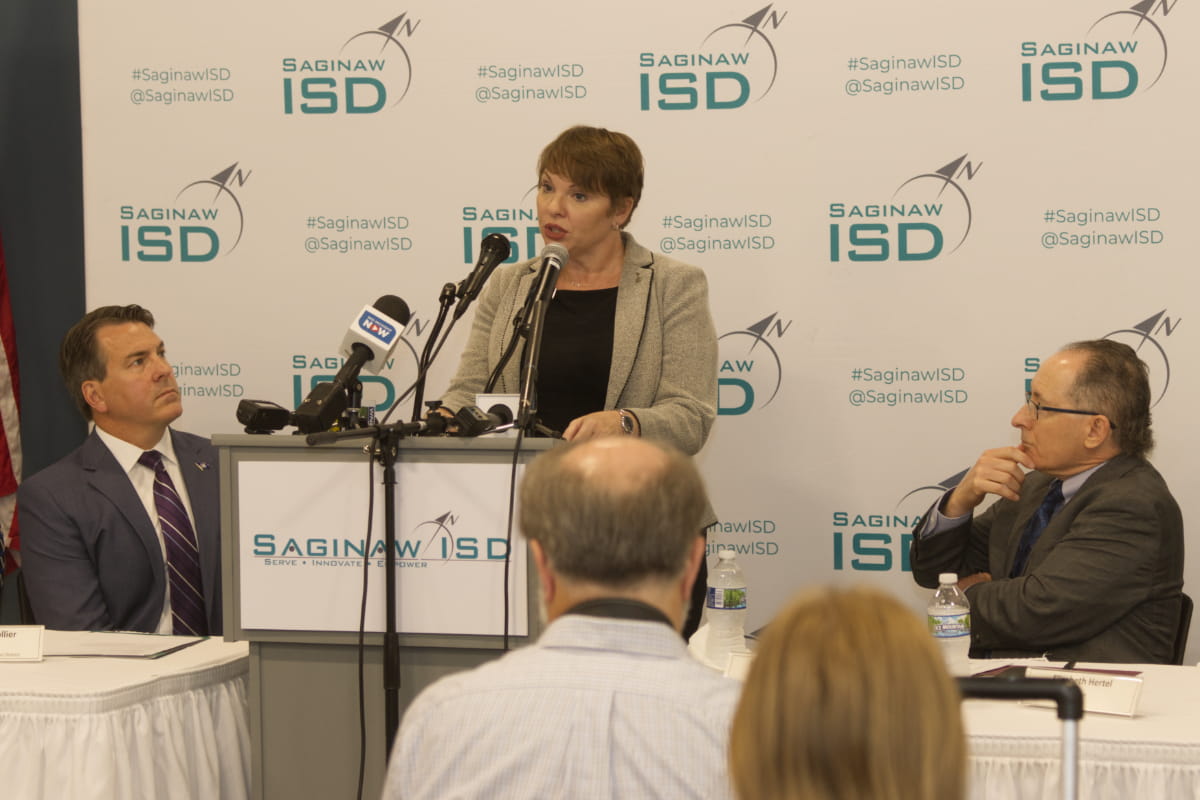 Michigan Department of Health and Human Services Director Elizabeth Hertel Speaking