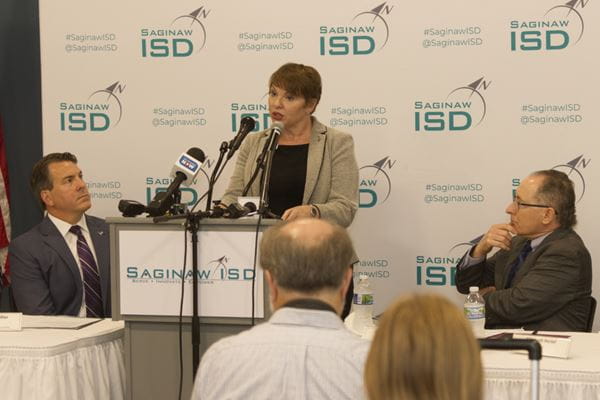 Michigan Department of Health and Human Services Director Elizabeth Hertel Speaking