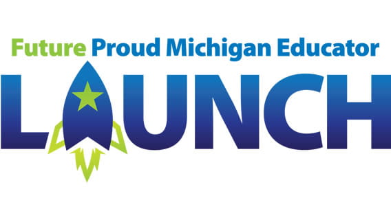 Future Proud Michigan Educator Launch logo