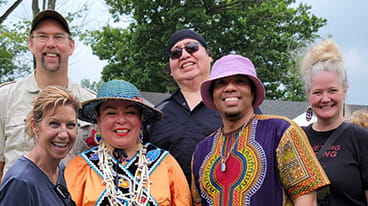 Indigenous Education Initiative icon displaying an image of some members of the Initiative team