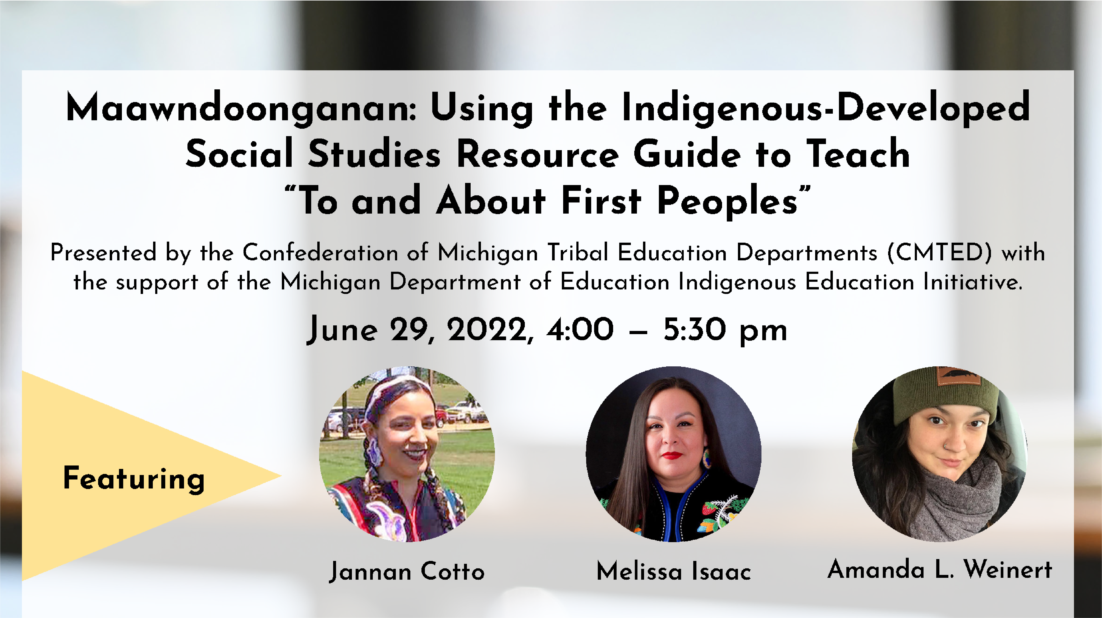 Teaching "To and About First Peoples"