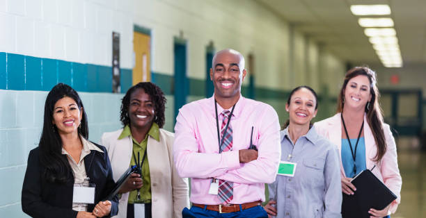 Group of educators