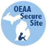 OEAA Secure Site circle button