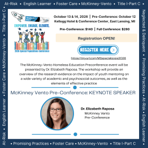 2026 Special Populations Conference MV Pre-Conference Flyer