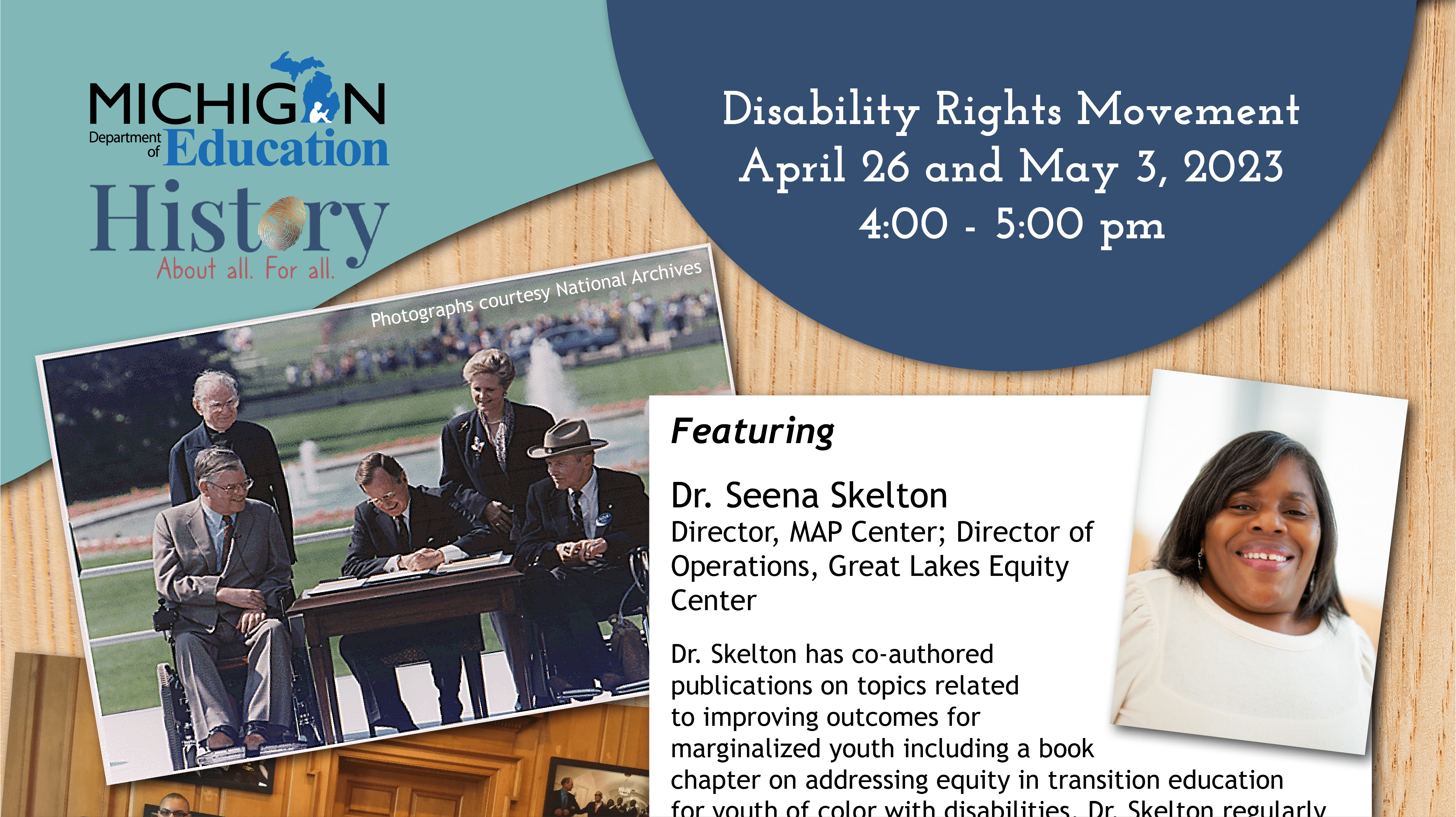 Disability Rights Movement Flyer - April/May 2023