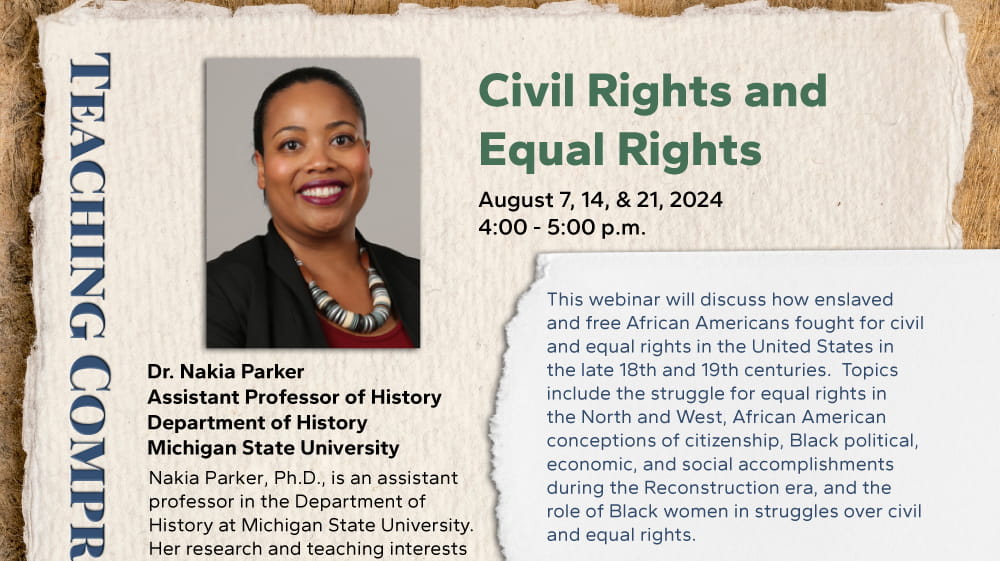 August 2024 TCH Webinar Series Flyer
