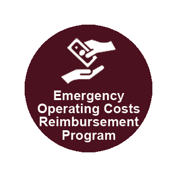 Emergency Operating Reimbursement Program Website Button