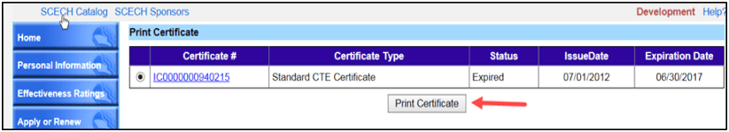 image of print button