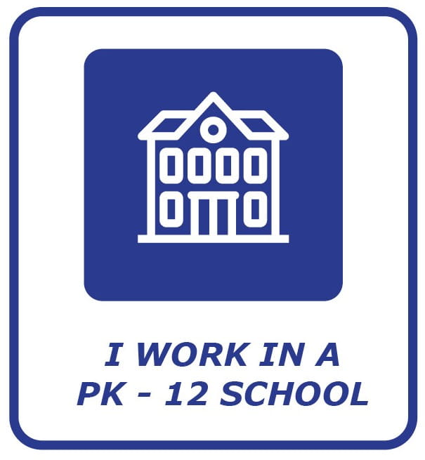 I work in a pk12 school
