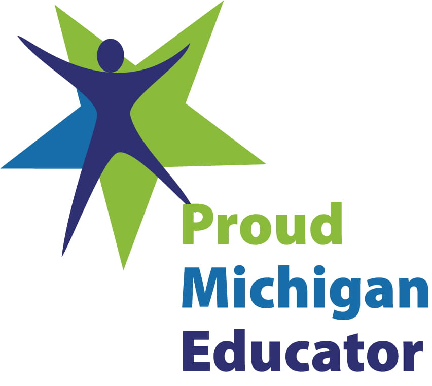Proud Michigan Educator Logo
