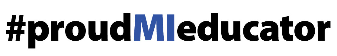 #ProudMIEducator Logo
