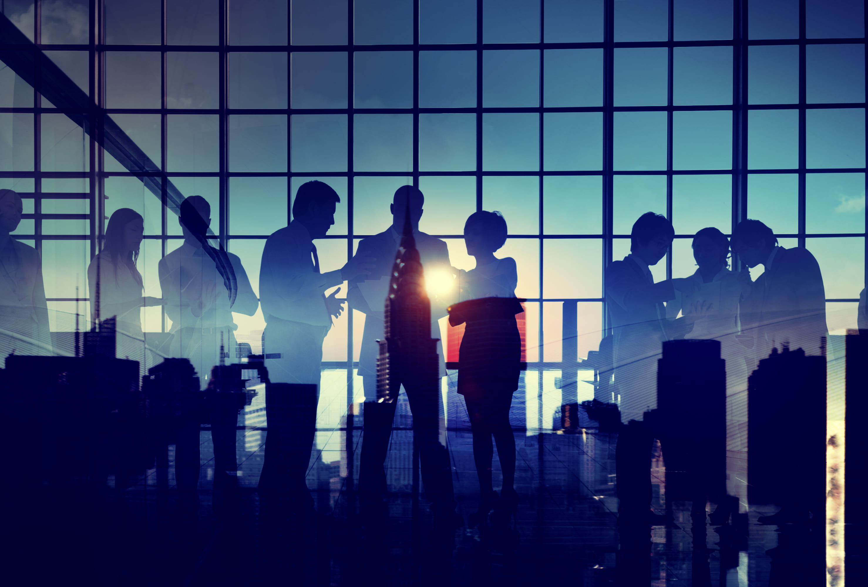 group of people brainstorming