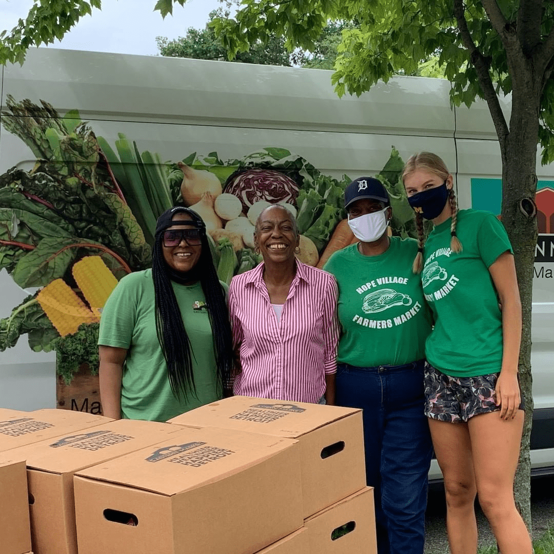 Eastern Market Representatives at Food Distribution