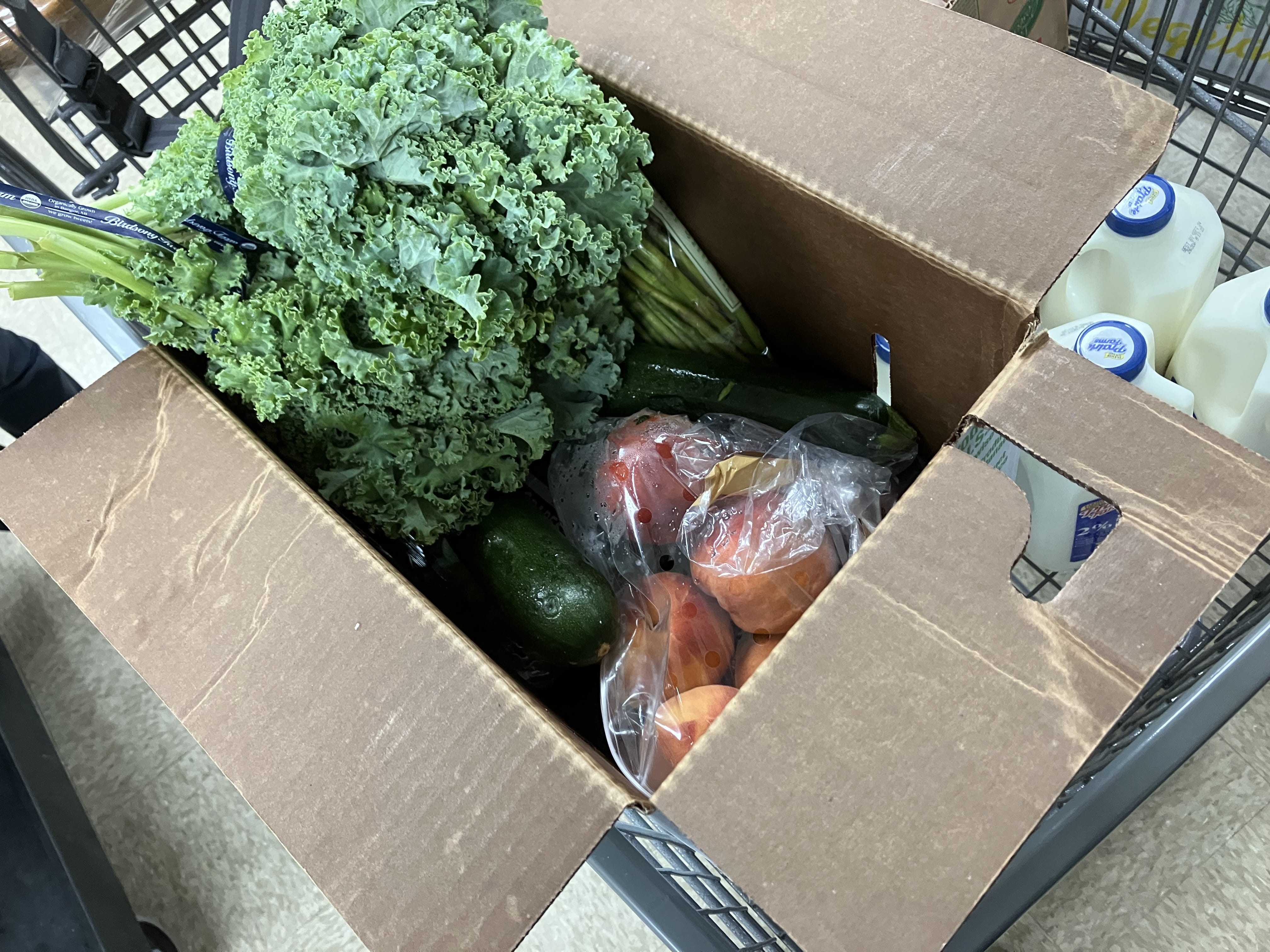 ValleyHUB Partner Kalamazoo Loaves and Fishes Food Box