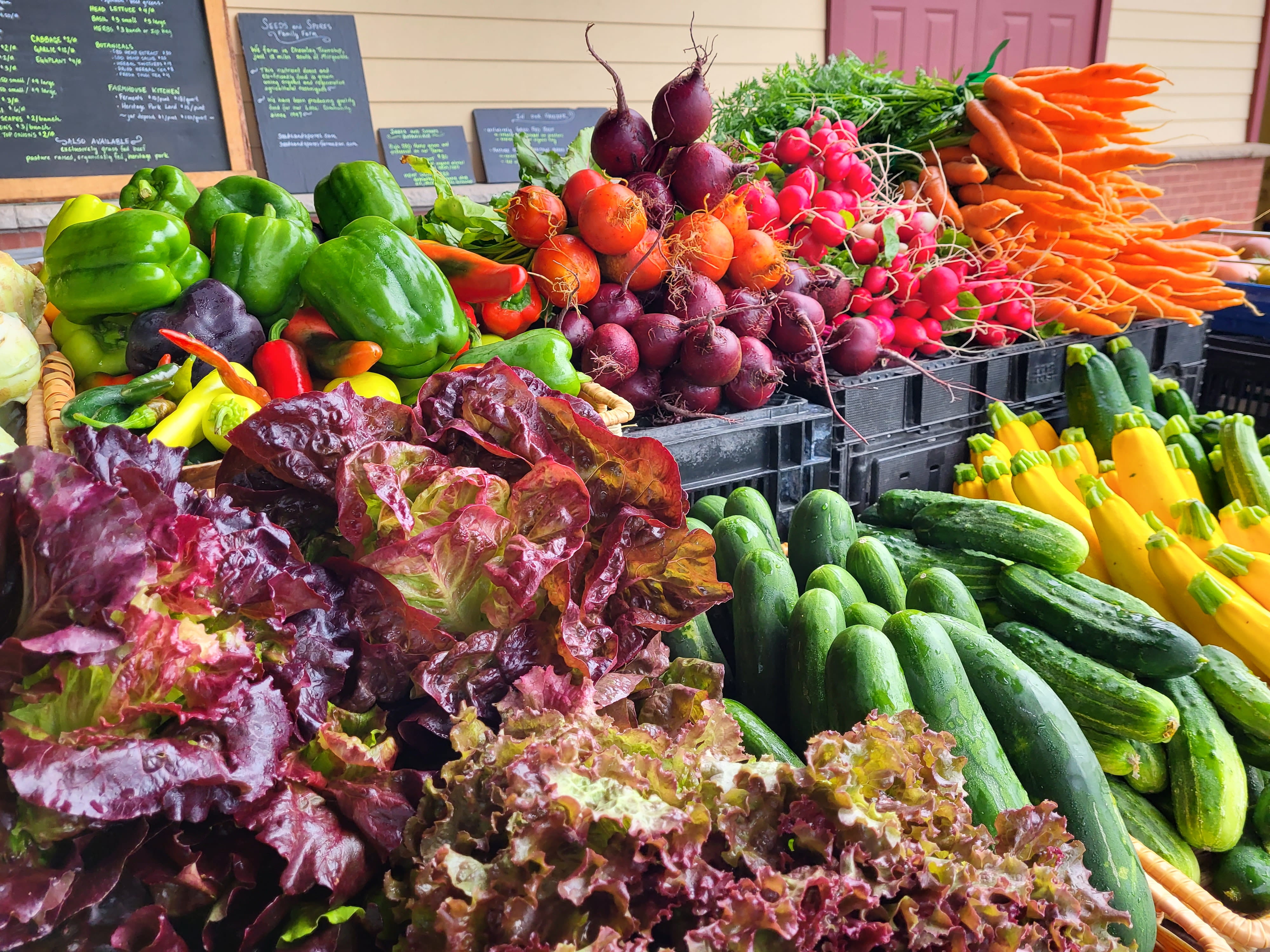 UPCAP Seeds and Spores Family Farm Seasonal Produce