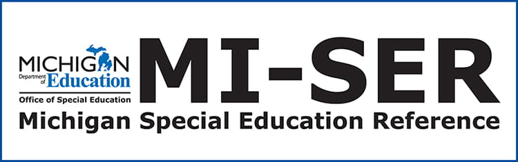 Link to Michigan Special Education Reference