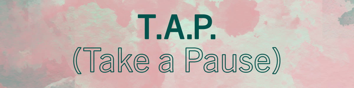 Take a Pause banner