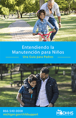 Child Support Handbook cover Spanish