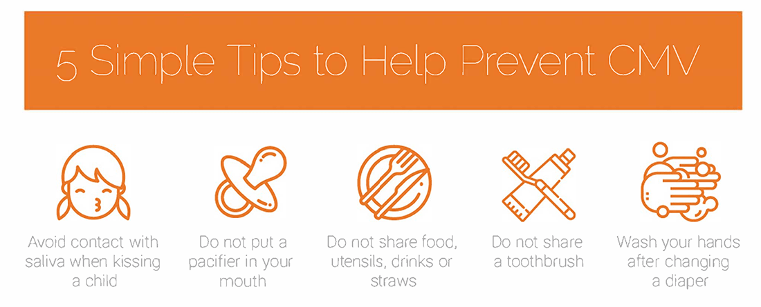 June Prevention Infographic - 5 Simple Tips to Help Prevent CMV