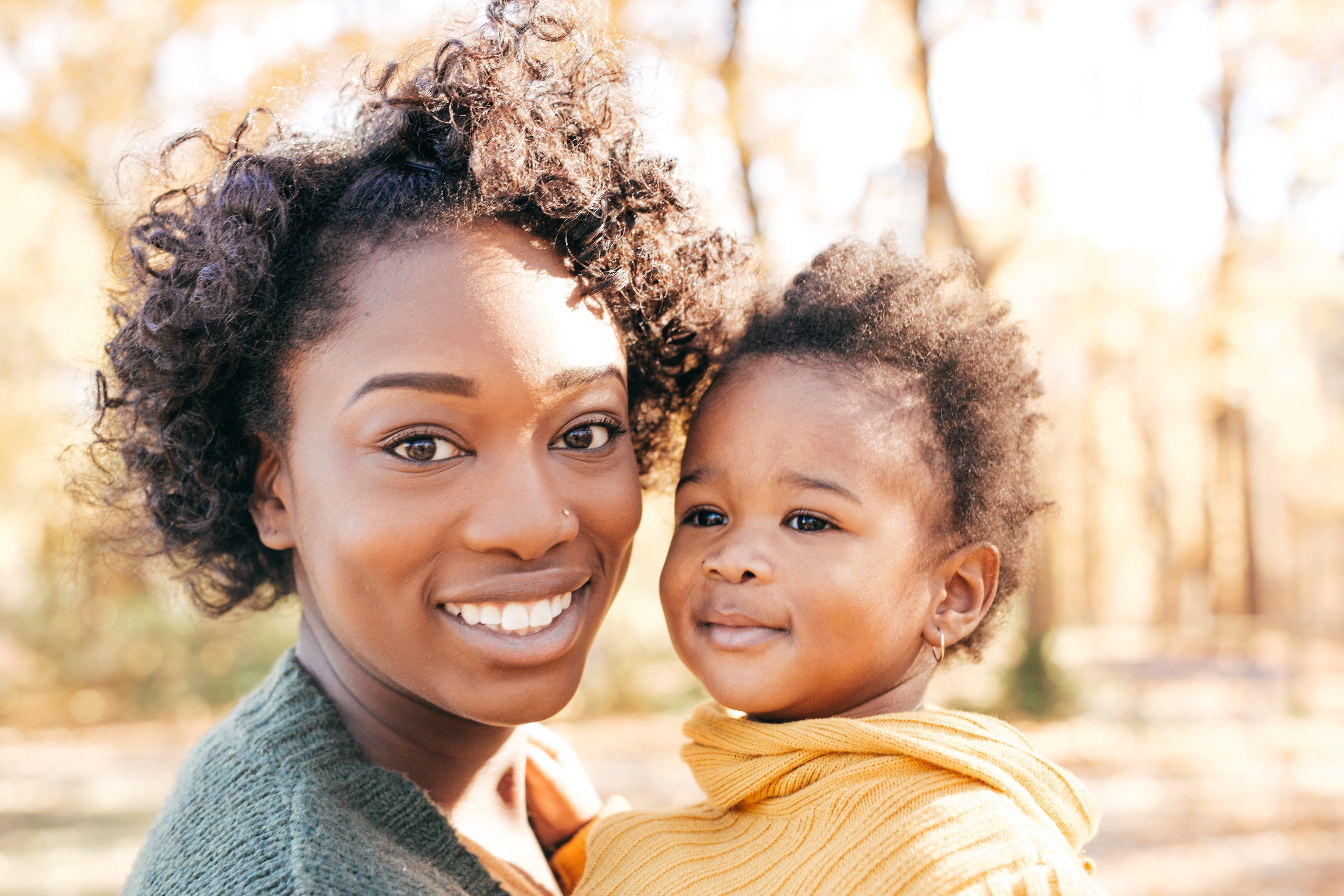 mom and child