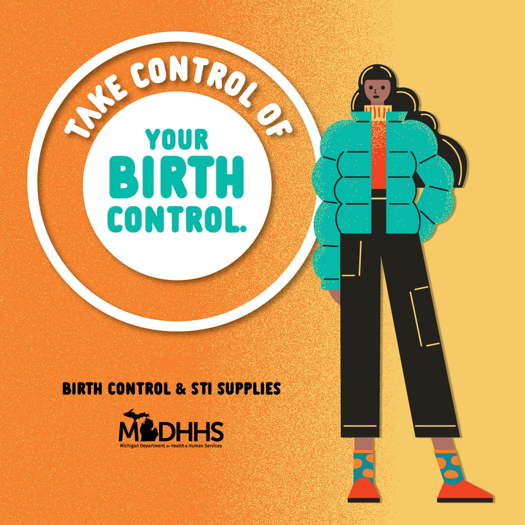 Take Control of Your Birth Control Social Media Graphic A