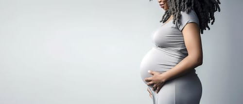 Pregnant Woman Banner