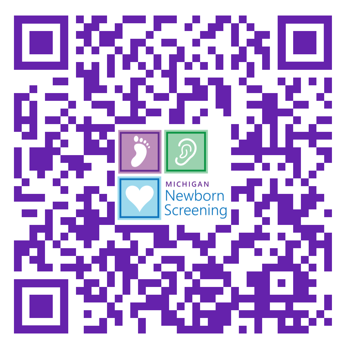 QR Code to Newborn Screening Online Ordering System