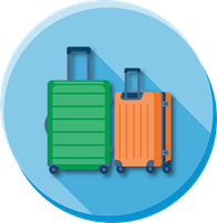 two suitcases