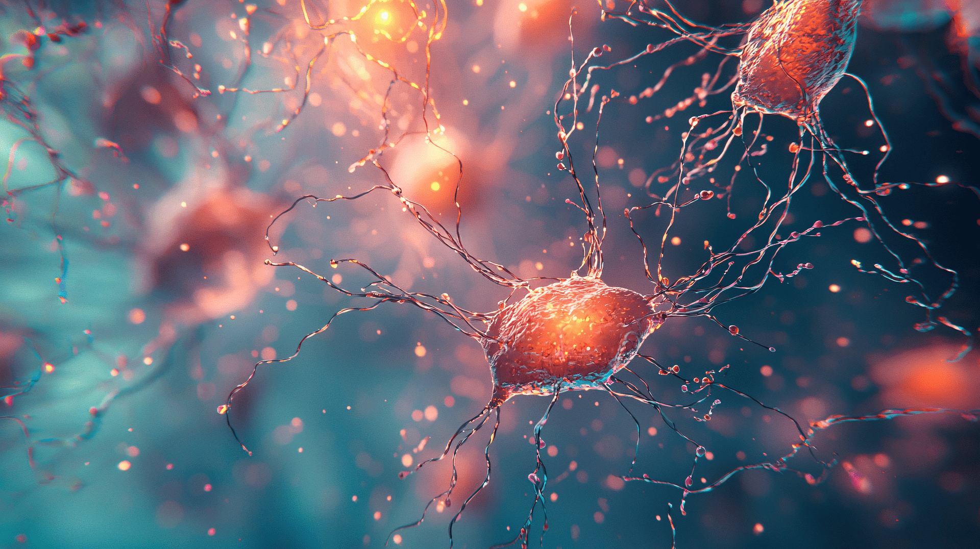 colorful brain shown backlit
