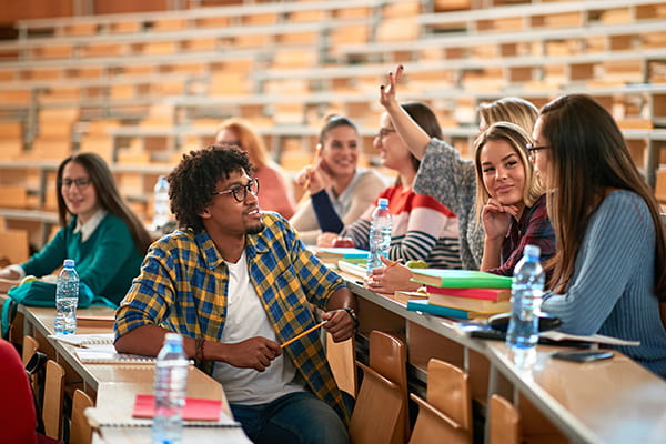 College Students in Classroom